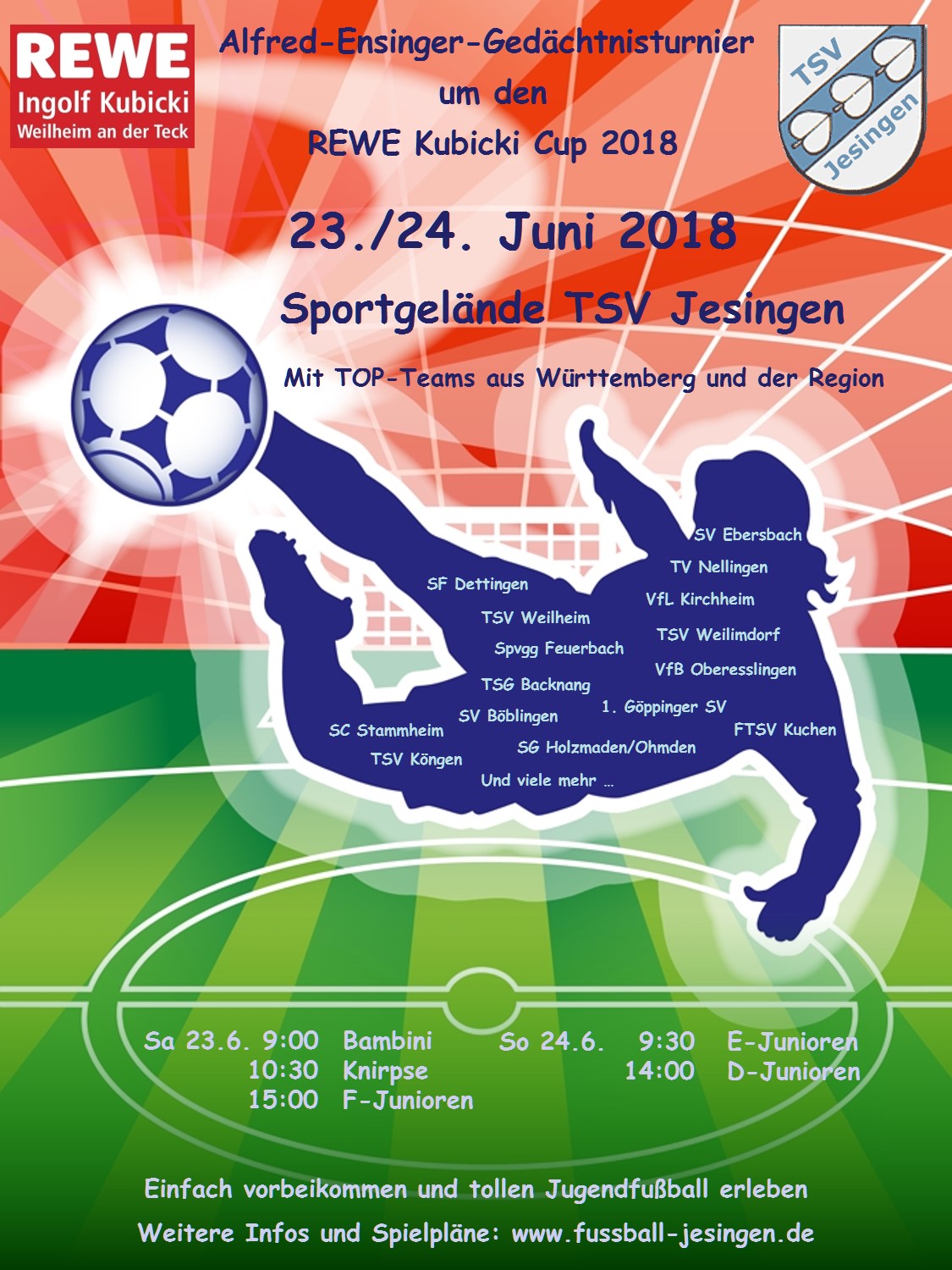 Plakat REWE Cup 2018